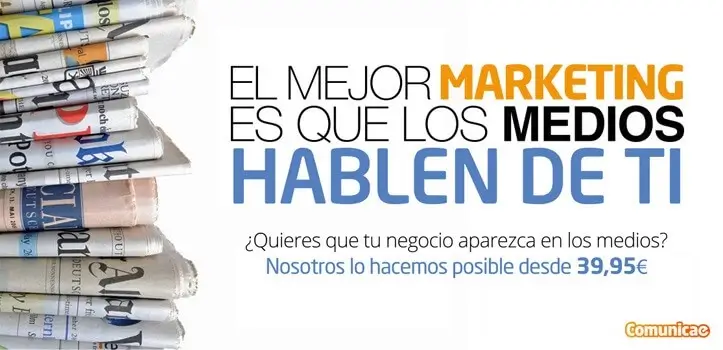Aparece en los medios enviando tu nota de prensa