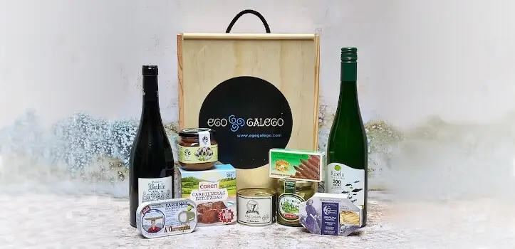 Lote de productos gallegos