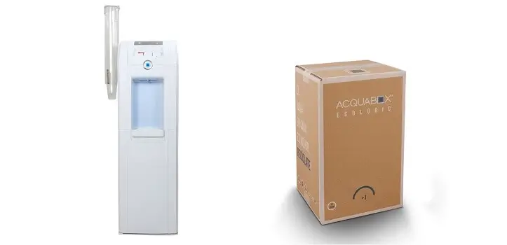 Fuente de agua con sistema Bag in Box