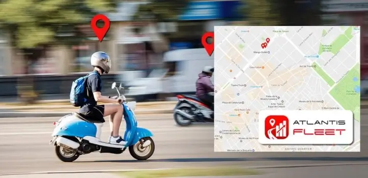 Sistema de gesti�n de flotas. �Atlantis IT localiza tu moto r�pidamente! 