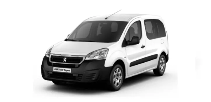 Renting de Peugeot Partner Tepee BlueHDI