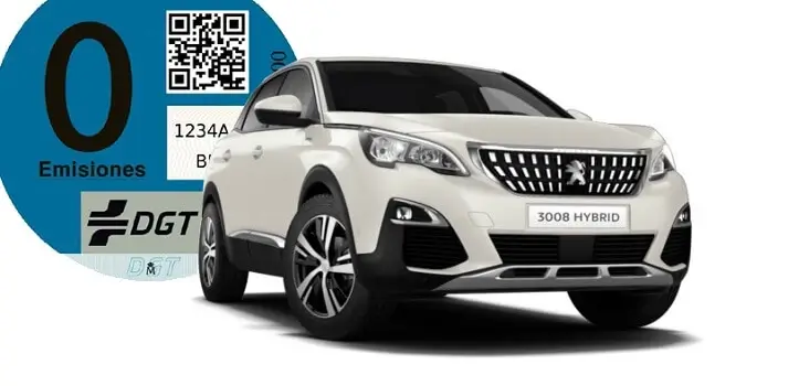Renting de Peugeot 3008 Hybrid