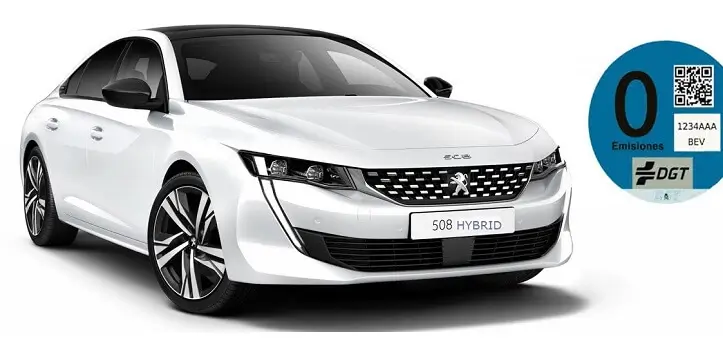 Renting de Peugeot 508 Hybrid
