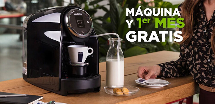 Café Lavazza con leche fresca en tu oficina - Oferta