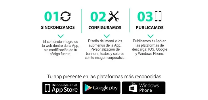 Consigue una app para tu tienda online... en slo 3 pasos!