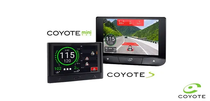 Asistente de ayuda a la conduccin Coyote Mini y Coyote S