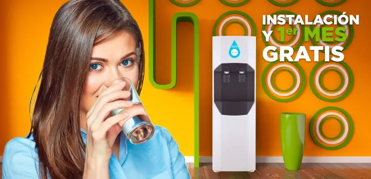 Fuente de agua de mineralizacin dbil en tu oficina