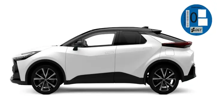 Renting de Toyota C-HR hbrido enchufable