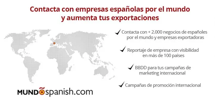 nete a Mundo Spanish, la red de empresas espaolas por el mundo