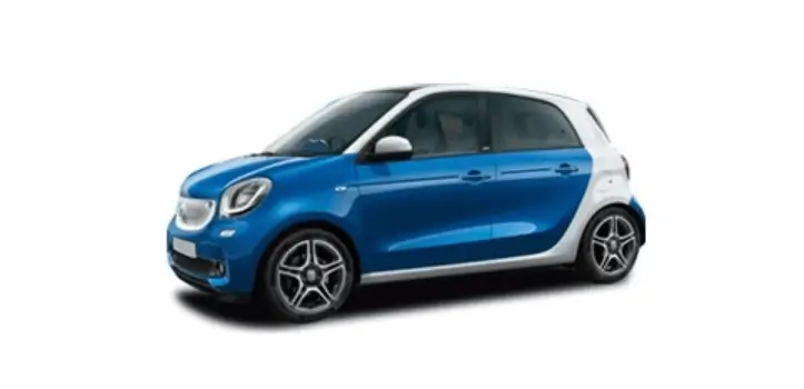 Renting de Smart Forfour Electric Drive