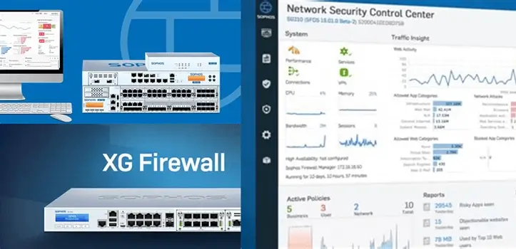 Equipo Firewall Sophos para Teletrabajo VPN