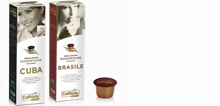 Cafetera de c�psulas Caffitaly en dep�sito + pack degustaci�n