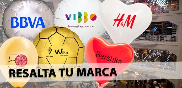 Globos para promocionar tu empresa