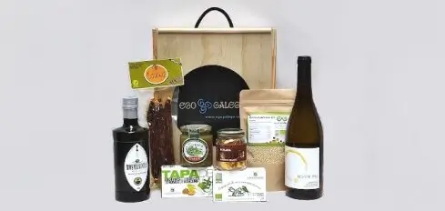 Cesta de Navidad vegana