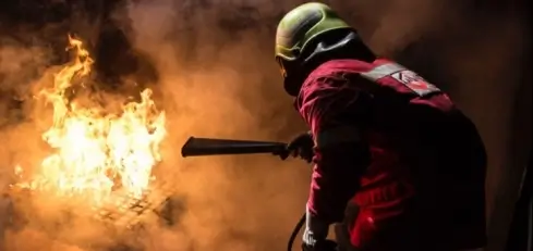 Curso de extincin de incendios