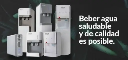 Dispensadores y fuentes de agua filtrada