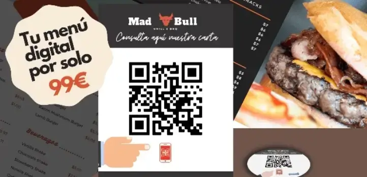 Men digital para tu restaurante