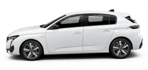 Renting de Peugeot 308 hbrido enchufable