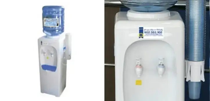 Fuentes de agua de botelln