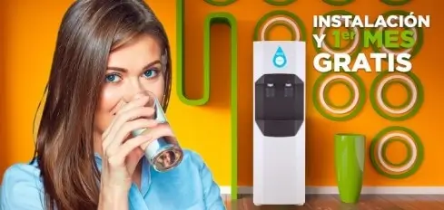 Fuente de agua de mineralizacin dbil en tu oficina