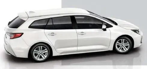 Renting de Toyota Corolla Touring Sports hbrido