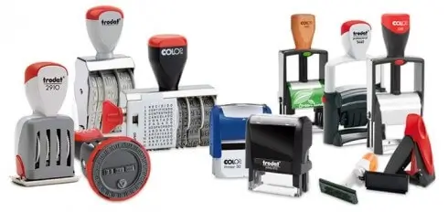 Sellos de caucho personalizados