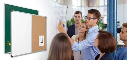 Pizarras, tableros y otro tipo de soportes de comunicacin visual